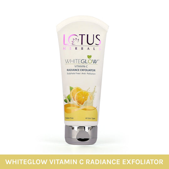 Lotus Herbals WhiteGlow Vitamin-C Radiance Exfoliator, 100g