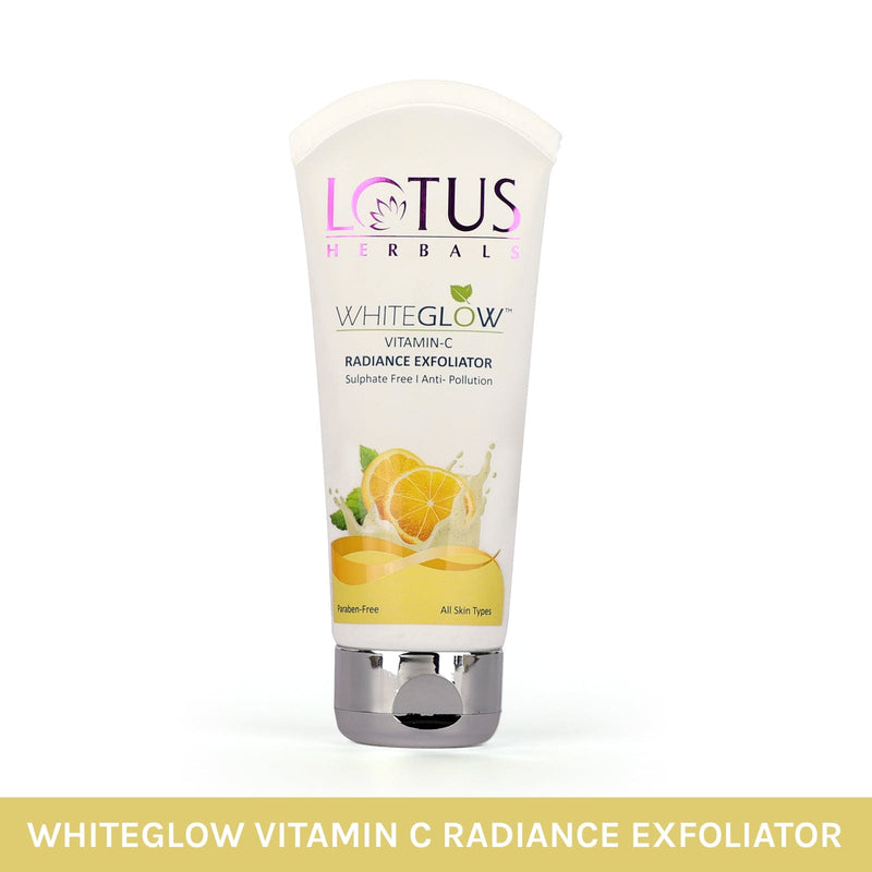 Lotus Herbals WhiteGlow Vitamin-C Radiance Exfoliator, 100g