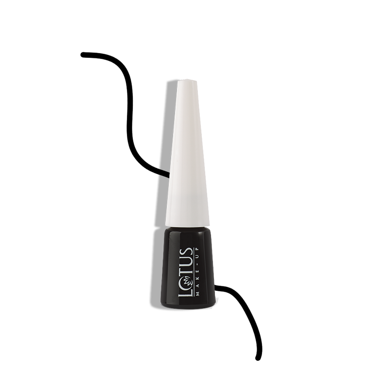 Lotus Herbals Colorkick Insta-Shine Eye Liner - Intense Black, 3.5ml