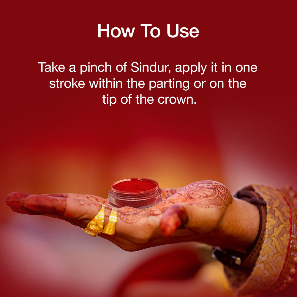 Shahnaz Husain Shabride, Herbal Sindur, 2g - Image 5 - Buy from Indicrest