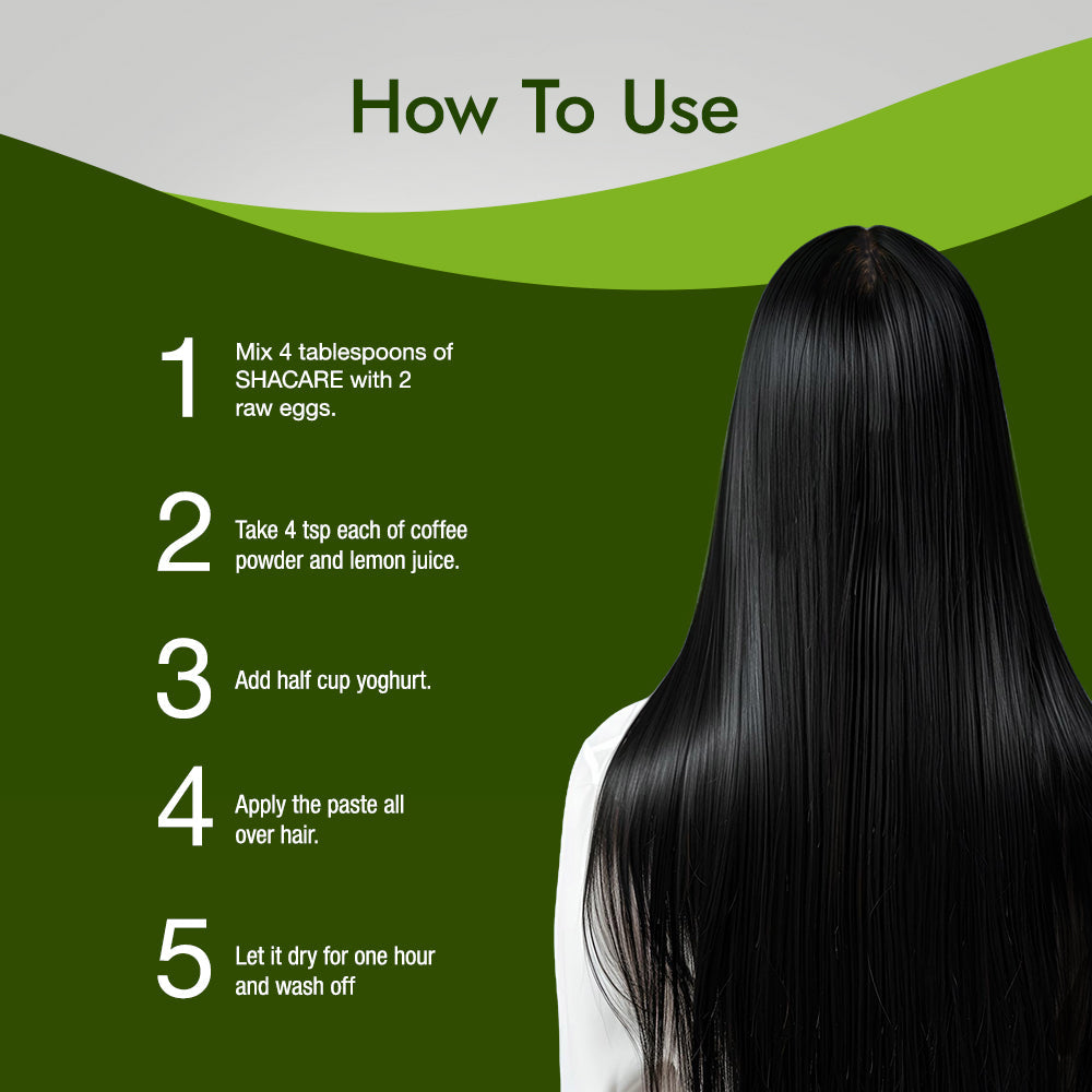 Shahnaz Husain Shacare - Hair Treatment Powder, 200g - Image 5 - Buy from Indicrest