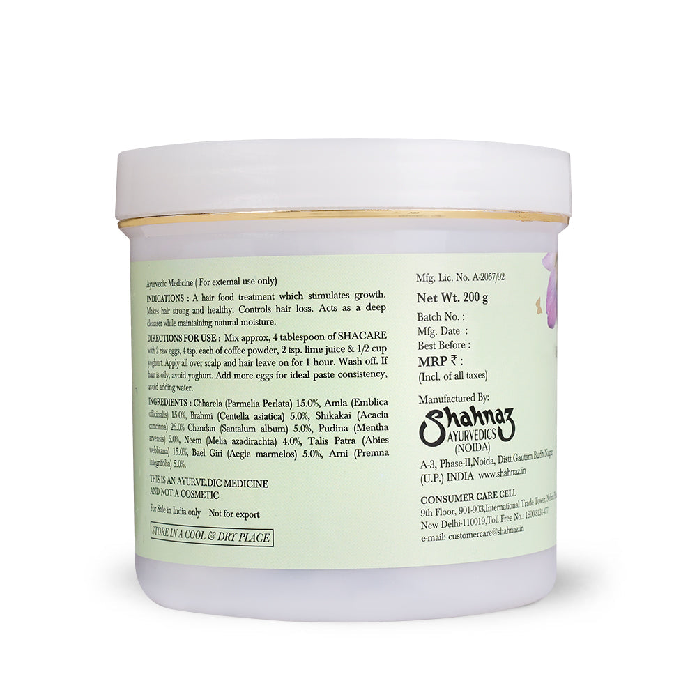 Shahnaz Husain Shacare - Hair Treatment Powder, 200g - Image 6 - Buy from Indicrest