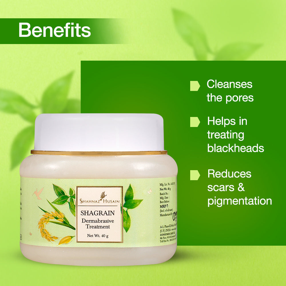 Shahnaz Husain Shagrain, Dermabrasive Treatment, 40g - Image 3 - Buy from Indicrest