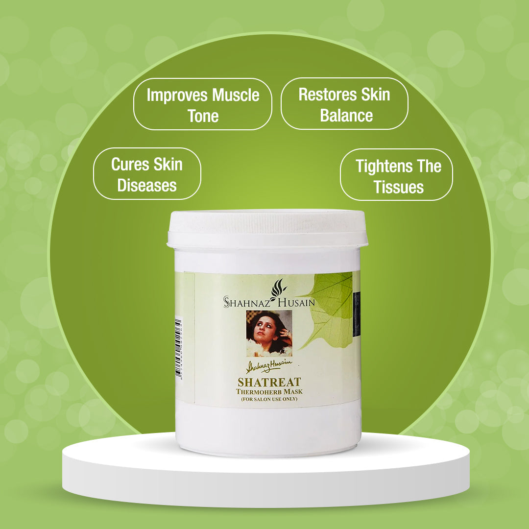 Shahnaz Husain Shatreat, Thermoherb Mask, 900g - Image 2 - Buy from Indicrest
