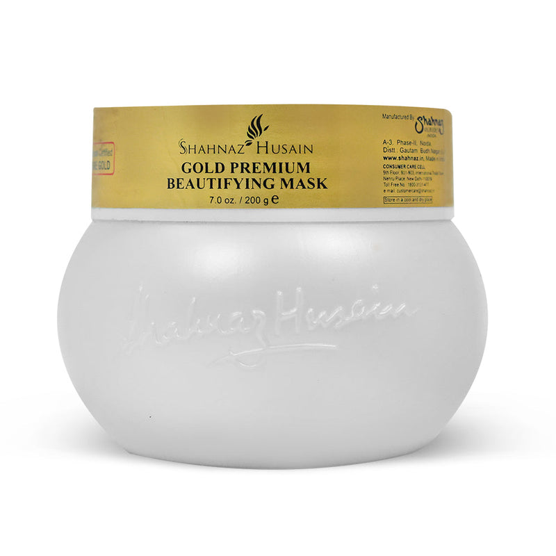 Shahnaz Husain Gold Premium Beautifying Mask 200g - Buy from Indicrest