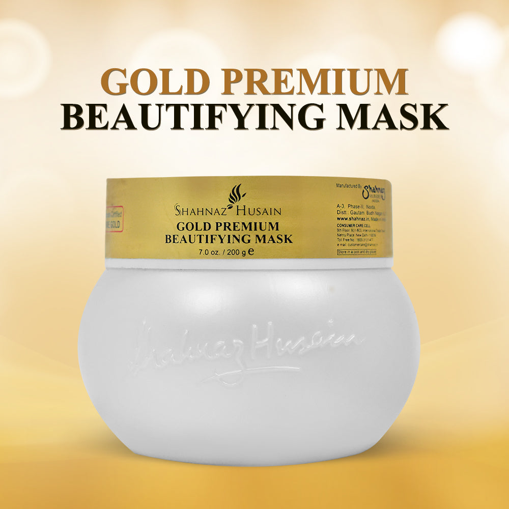 Shahnaz Husain Gold Premium Beautifying Mask 200g - Image 2 - Buy from Indicrest