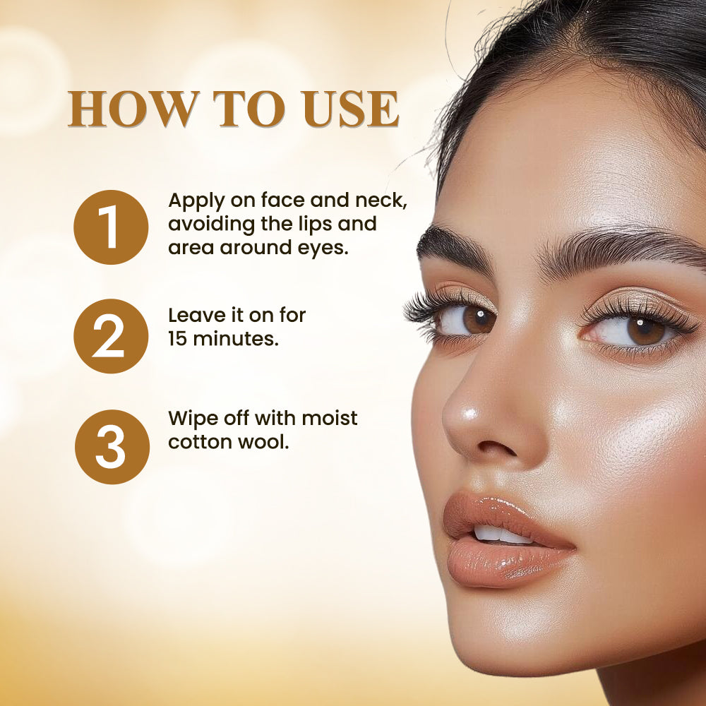 Shahnaz Husain Gold Premium Beautifying Mask 200g - Image 5 - Buy from Indicrest