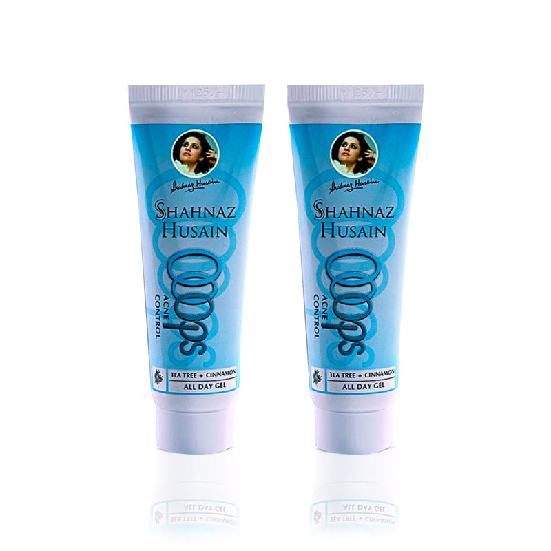Shahnaz Husain Oops Acne Control All Day Gel X Pack of 2, 50g - Buy from Indicrest