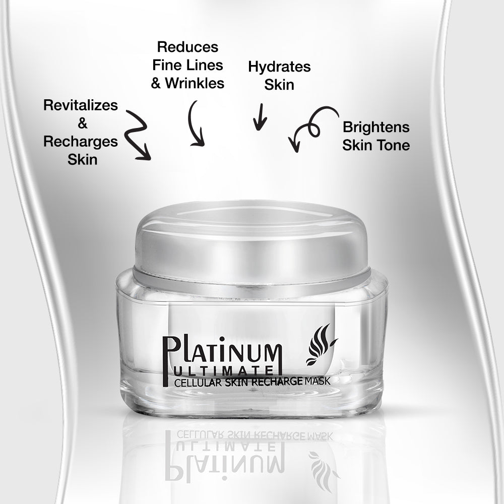 Shahnaz Husain Platinum Ultimate Cellular Skin Recharge Mask, 50g - Image 2 - Buy from Indicrest