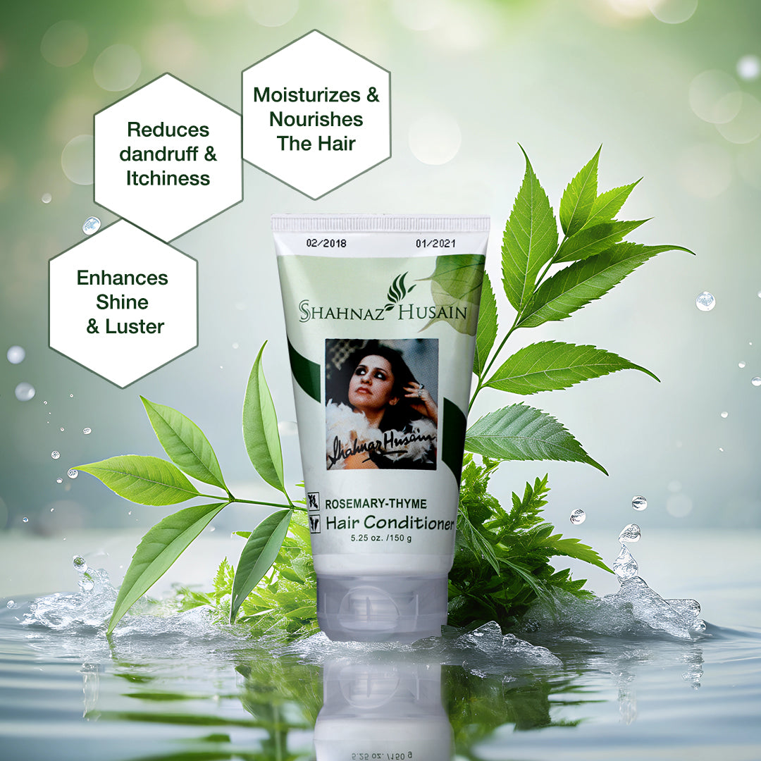 Shahnaz Husain Rosemary Thyme Hair Conditioner, 150g - Image 2 - Buy from Indicrest