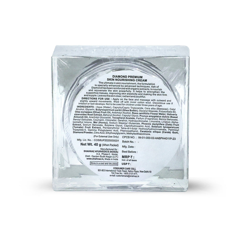 Shahnaz Husain's Diamond Premium Skin Nourishing Cream, 40g - Image 5 - Buy from Indicrest