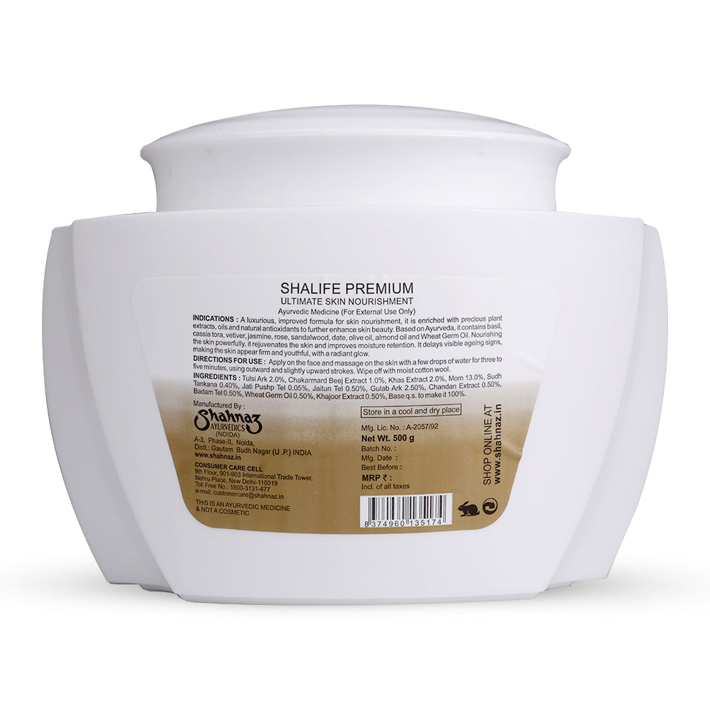 Shahnaz Husain Shalife Premium Ultimate Skin Nourishment, 500g - Image 6 - Buy from Indicrest