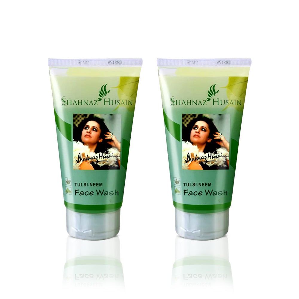 Shahnaz Husain Tulsi Neem Face Wash (50g Pack of 2) - Buy from Indicrest