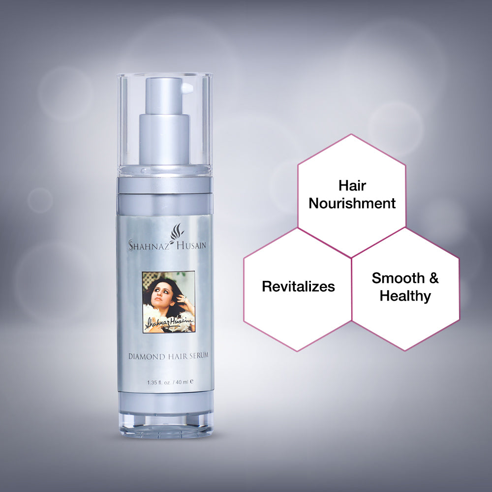 Shahnaz Husain Diamond Hair Serum, 40ml - Image 2 - Buy from Indicrest