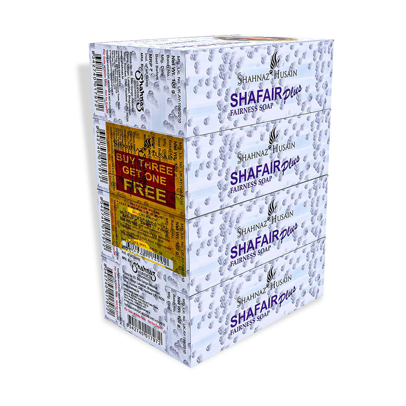 Shahnaz Husain Shafair Ayurvedic Fairness Soap, 100g X 4 - Buy from Indicrest