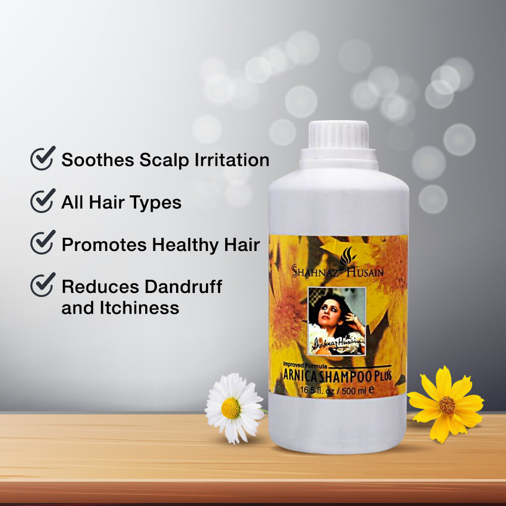 Shahnaz Husain Arnica Shampoo Plus, 500ml - Image 2 - Buy from Indicrest