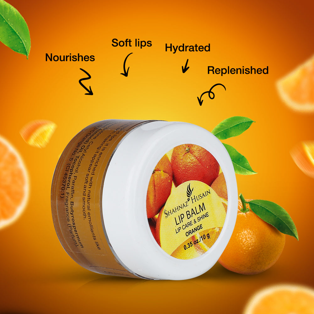 Shahnaz Husain Lip Balm Lip Care & Shine (Orange), 10g - Image 2 - Buy from Indicrest
