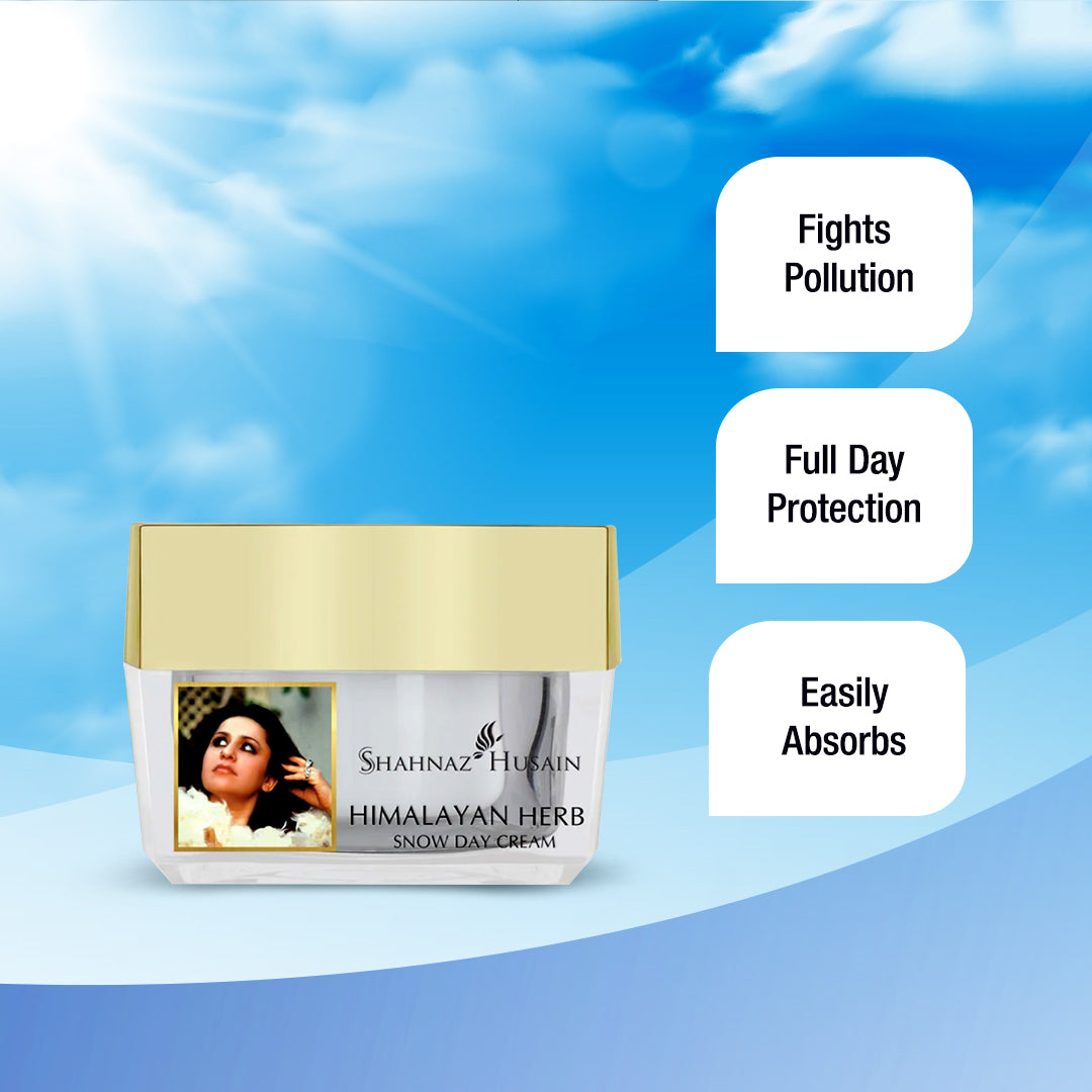 Shahnaz Husain Himalayan Herb Snow Day Cream Plus, 40g - Image 2 - Buy from Indicrest