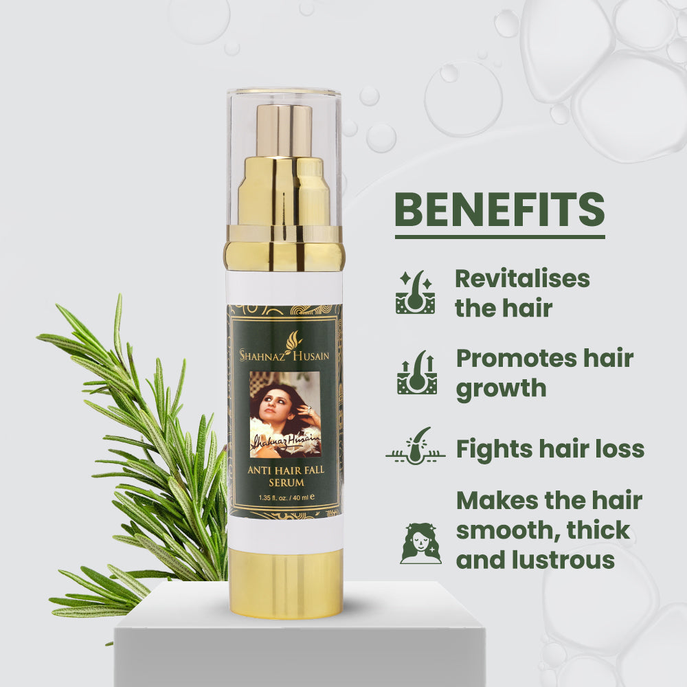 Shahnaz Husain Anti-Hair Fall Serum, 40ml - Image 3 - Buy from Indicrest