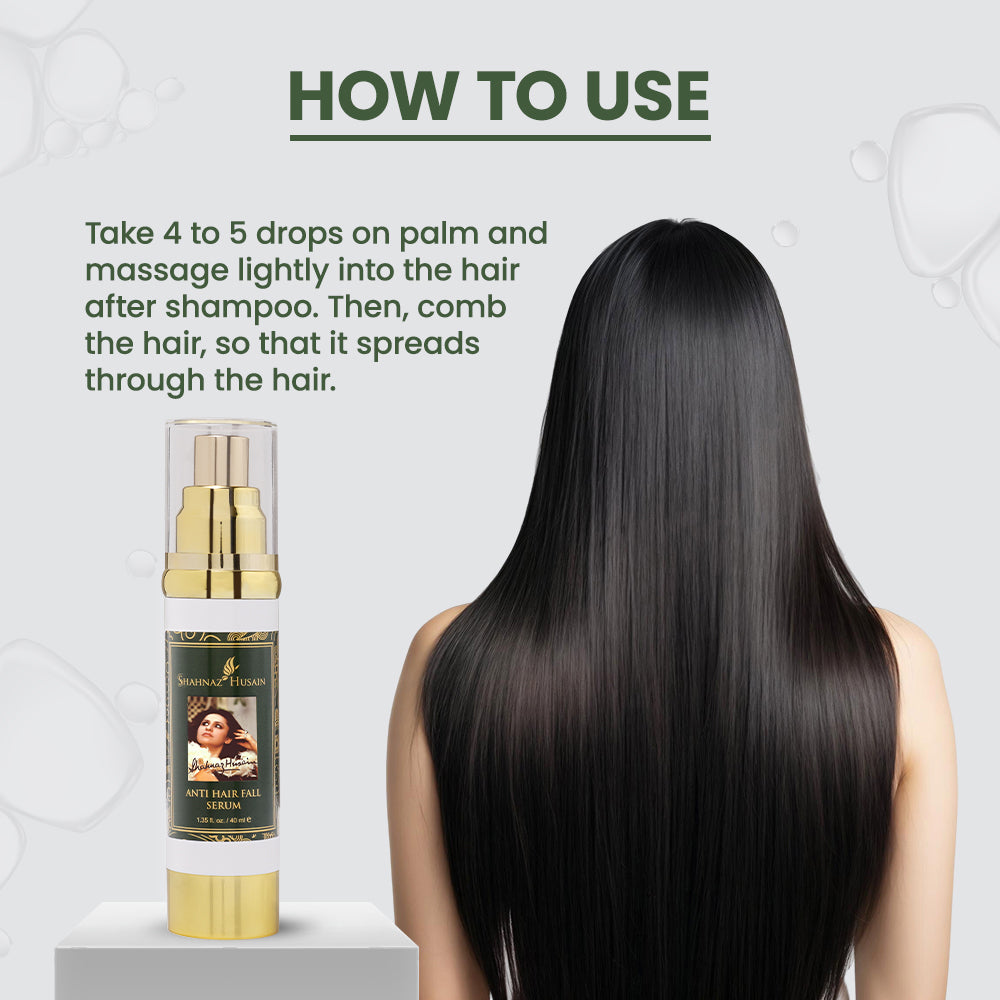 Shahnaz Husain Anti-Hair Fall Serum, 40ml - Image 5 - Buy from Indicrest