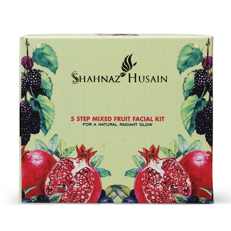 Shahnaz Husain 5 Step Mixed Fruit Facial Kit, 50g - Buy from Indicrest