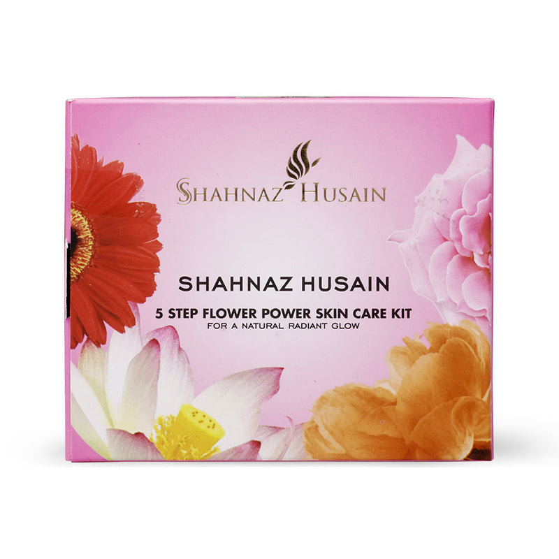 Shahnaz Husain 5 Step Flower Power Skin Care Kit (5 X 10G) - Buy from Indicrest