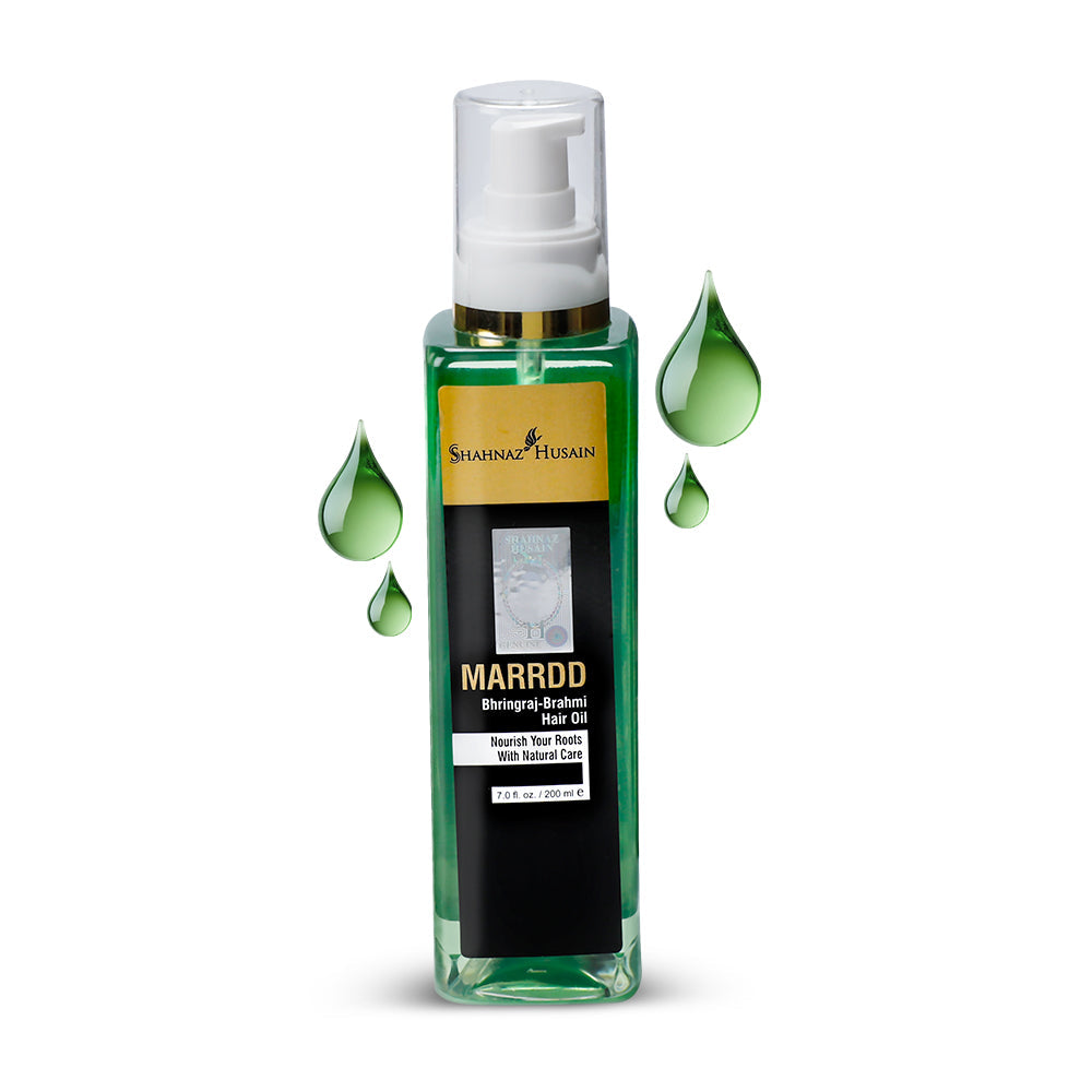 Shahnaz Husain Marrdd Bhringraj-Brahmi Hair Oil, 200ml - Image 3 - Buy from Indicrest