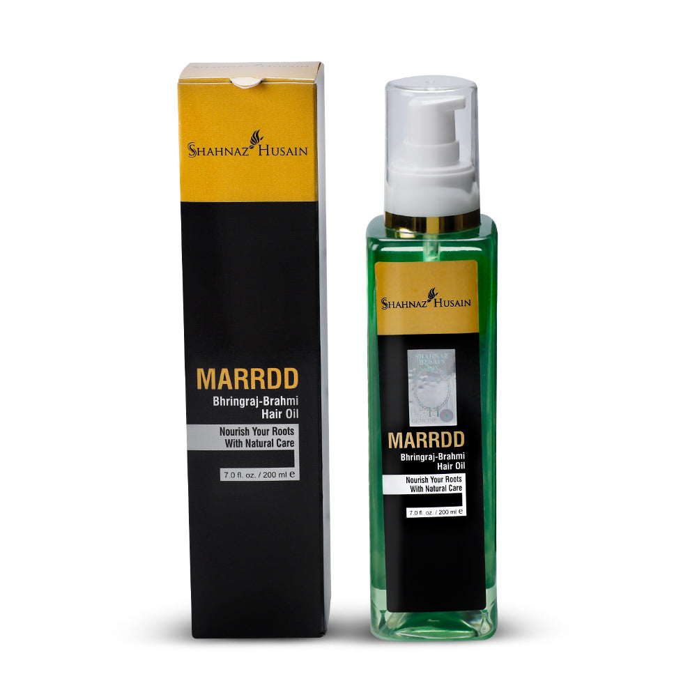 Shahnaz Husain Marrdd Bhringraj-Brahmi Hair Oil, 200ml - Image 8 - Buy from Indicrest