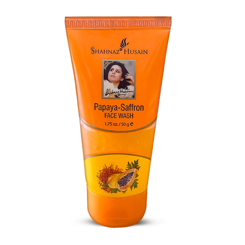 Papaya-Saffron Face Wash, 50g - Buy from Indicrest