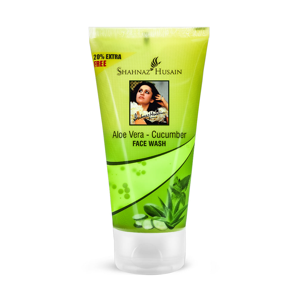 Shahnaz Husain Aloe Vera-Cucumber Face Wash, Pack of 2, 120g - Image 2 - Buy from Indicrest