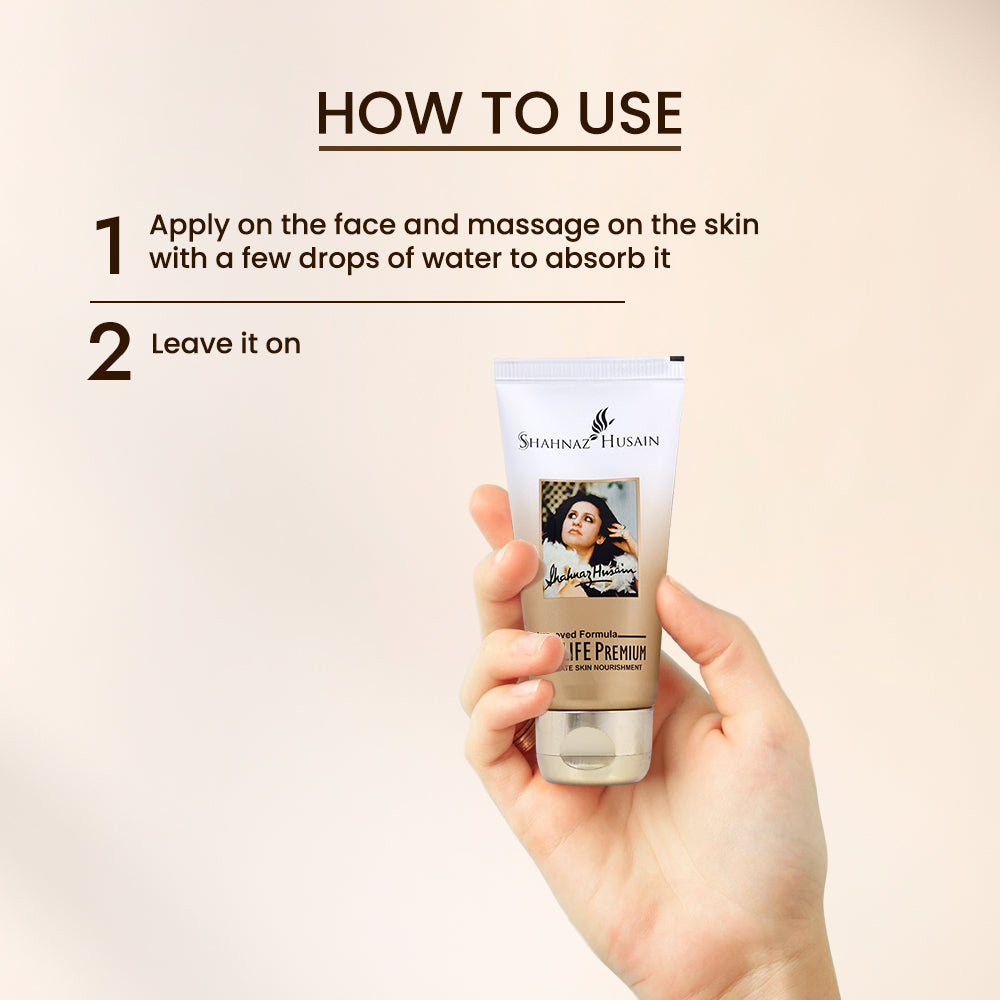 Shahnaz Husain Shalife Premium, Ultimate Skin Nourishment, 35g - Image 4 - Buy from Indicrest