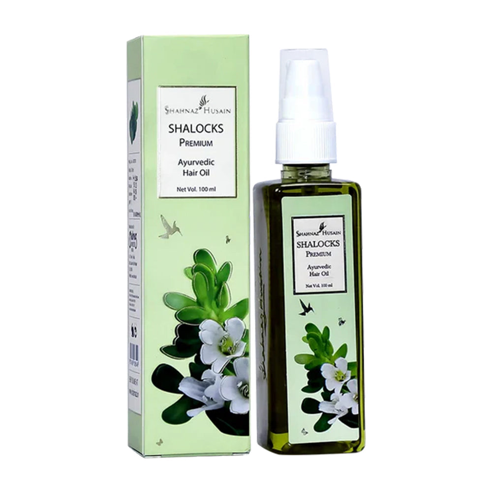 Shahnaz Husain Shalocks Premium, Ayurvedic Hair Oil, 100ml - Buy from Indicrest