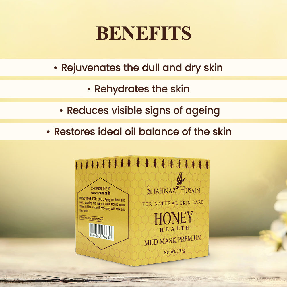 Shahnaz Husain Honey Health Mudmask 100g - Image 2 - Buy from Indicrest