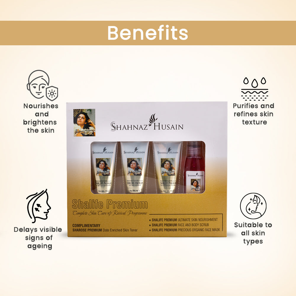 Shalife Premium Complete Skin Care & Revival Program (Mini Kit) 30g + 15ml. Sharose Premium (Complimentary) - Image 2 - Buy from Indicrest
