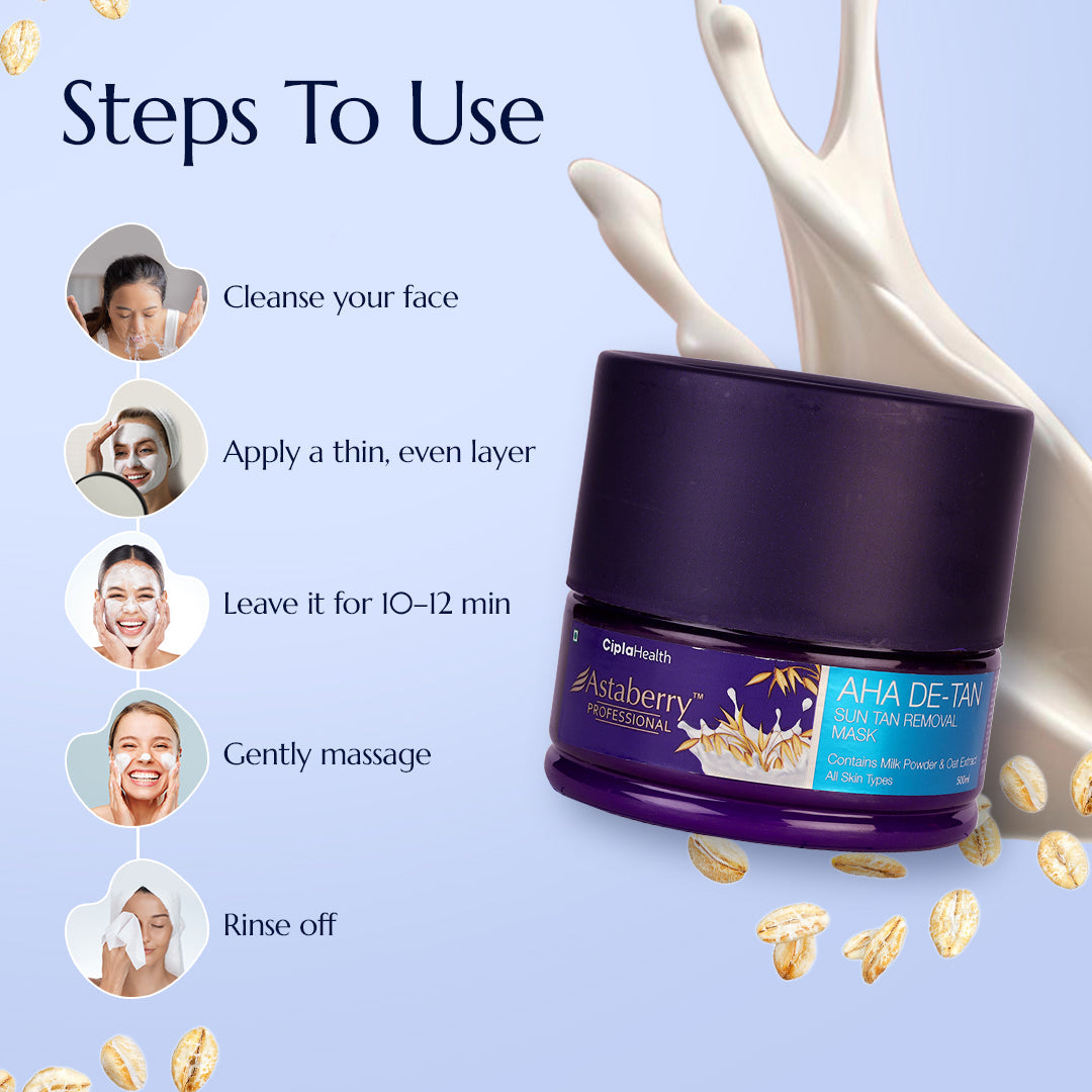 Astaberry Astaberry Professional AHA De-TAN Mask - Image 6 - Buy from Indicrest