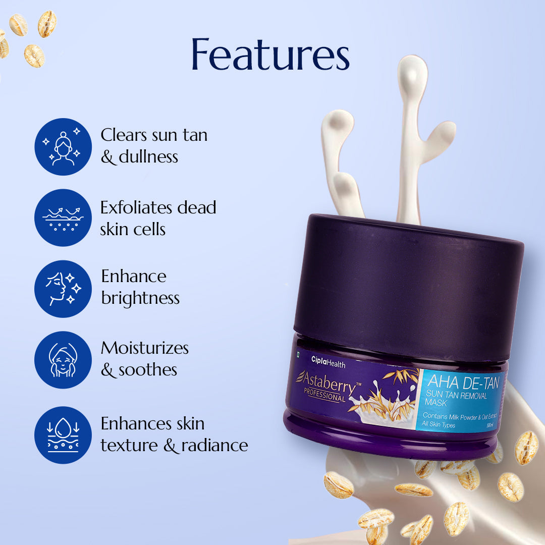 Astaberry Astaberry Professional AHA De-TAN Mask - Image 8 - Buy from Indicrest