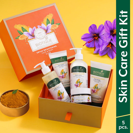 Biotique Ubtan Glowing Skin Essential Gift Kit - Buy from Indicrest