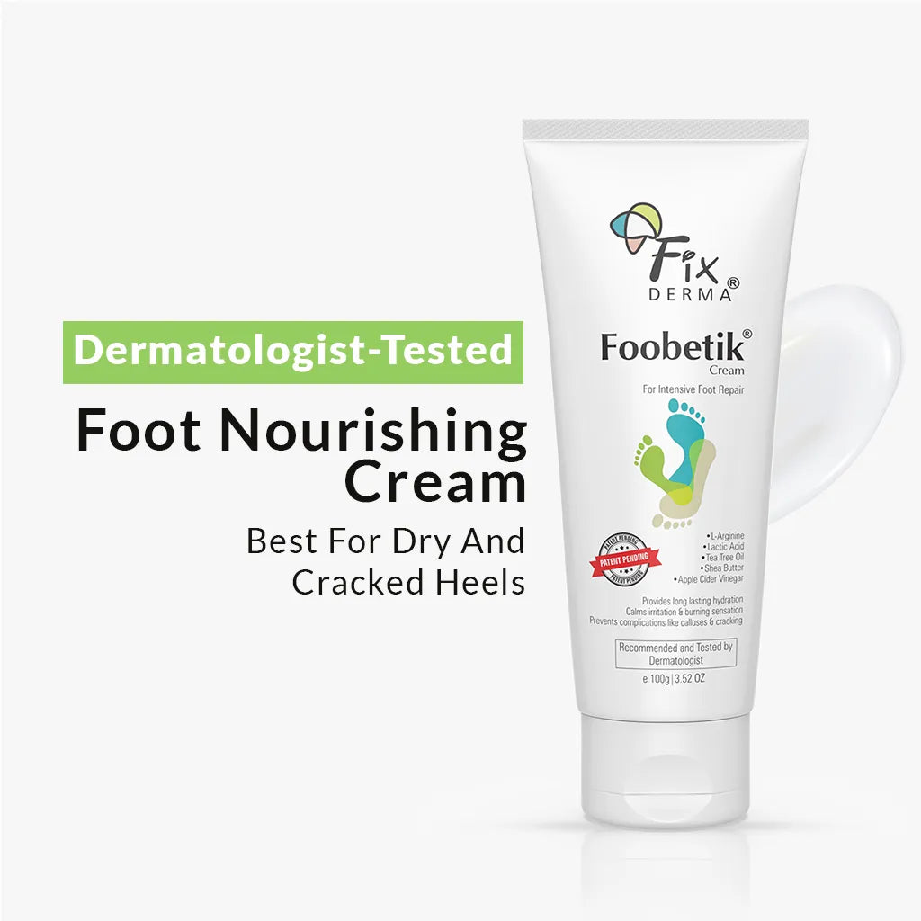 Fixderma Foobetik Foot Cream | With Natural Emollients to Treat All Foot-Related Problems, 100g - Buy from Indicrest