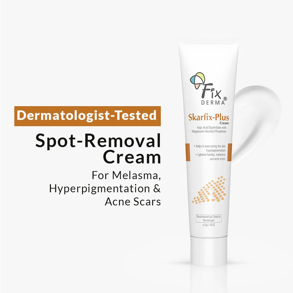 Fixderma Skarfix-Plus Scar Removal Cream | Spot Treatment for Hyperpigmentation & Melasma, 15g - Image 7 - Buy from Indicrest