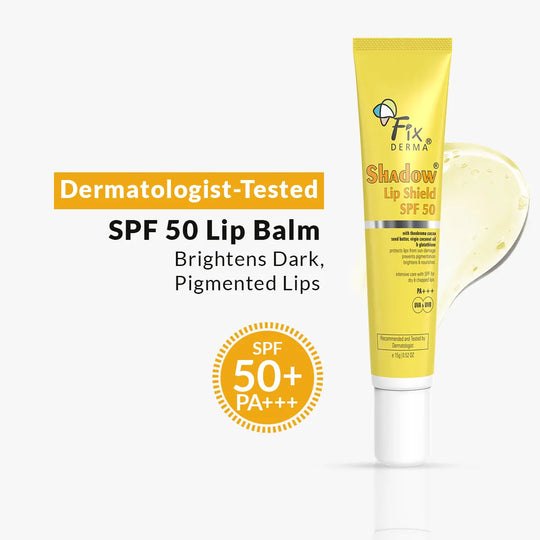 Fixderma Lip Balm with SPF 50 | The only SPF 50 lip balm for soft and protected lips, 15g - Buy from Indicrest