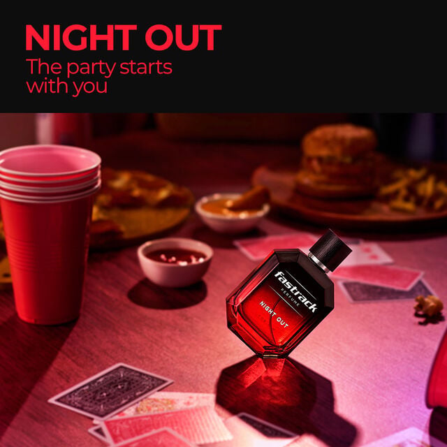 Skinn By Titan Fastrack Night Out Eau de Parfum for Men, 100ml - Image 2 - Buy from Indicrest