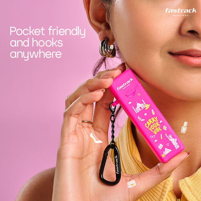 Skinn By Titan Fastrack Discovery Perfume for Women | Best for travel & for gift | 8ml x 4 Premium Scents- Girl Boss, Lush, Celeb & Wander | Fresh & Woody | 32ml - Image 5 - Buy from Indicrest