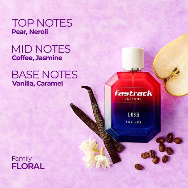 Skinn By Titan Fastrack Lush Eau de Parfum for Women, 100ml - Buy from Indicrest
