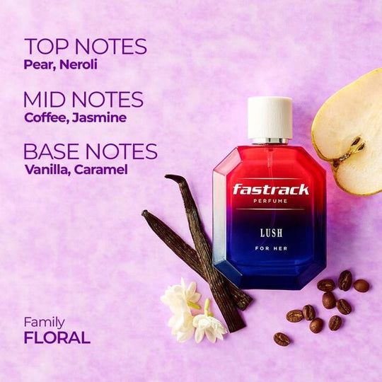 Skinn By Titan Fastrack Lush Eau de Parfum for Women, 100ml - Buy from Indicrest