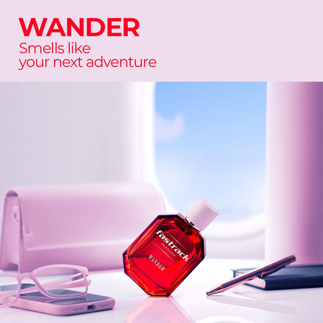 Skinn By Titan Fastrack Wander Eau de Parfum for Women, 100ml - Image 2 - Buy from Indicrest