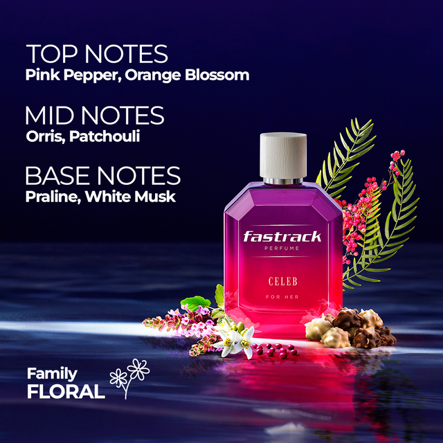 Skinn By Titan Fastrack Celeb Perfume | Perfume for Women, 100ml EDP - Buy from Indicrest