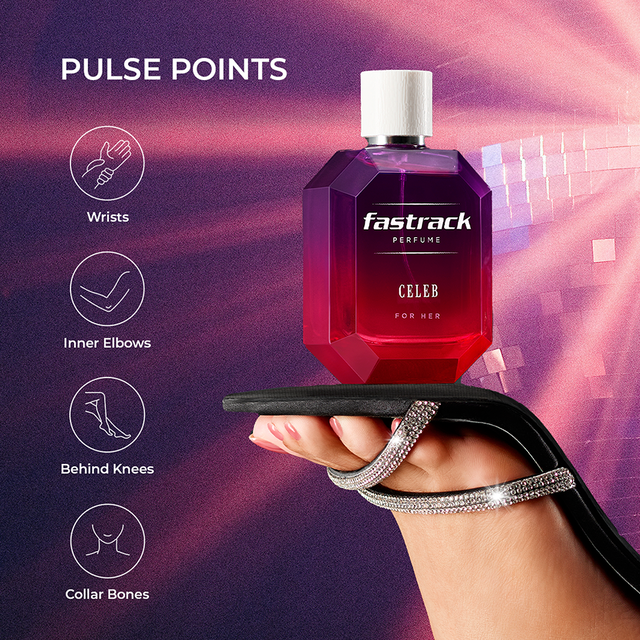 Skinn By Titan Fastrack Celeb Perfume | Perfume for Women, 100ml EDP - Image 4 - Buy from Indicrest