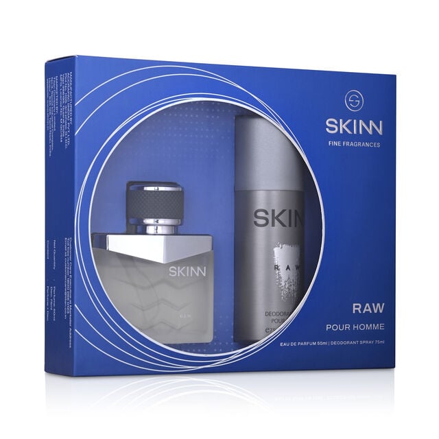 Skinn by Titan Raw Coffret for Men, Perfume 50ml + Deodorant 75ml - Image 4 - Buy from Indicrest