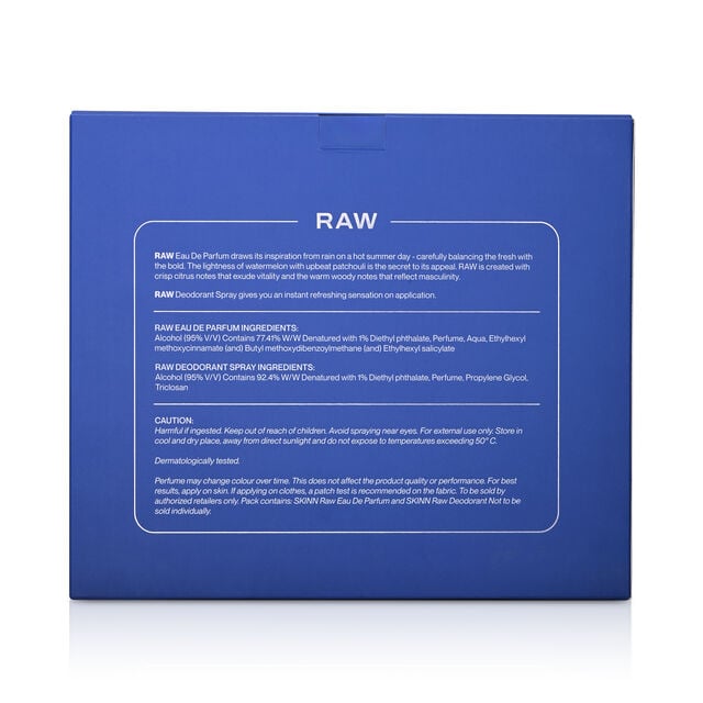 Skinn by Titan Raw Coffret for Men, Perfume 50ml + Deodorant 75ml - Image 5 - Buy from Indicrest