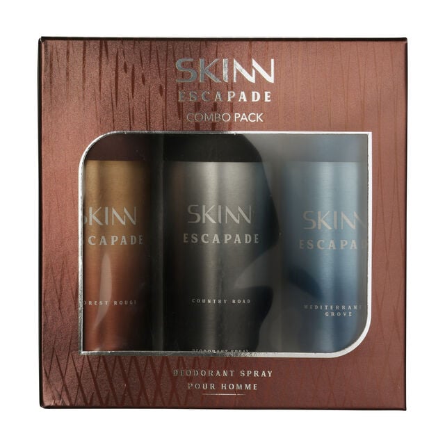 Skinn Escapade Deo Pack of 3 for Men, 3 X 150ml - Image 2 - Buy from Indicrest
